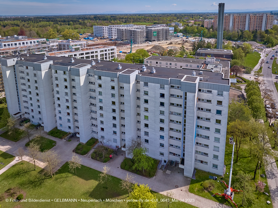 04.05.2023 - Graffiti am Karl-Marx-Ring 75 in Neuperlach